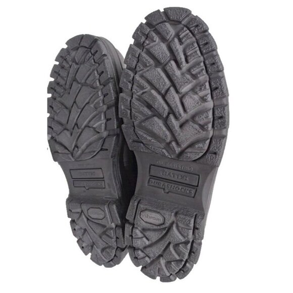 NEW Bates 1621 Men's BLACK 9 Inch US Navy Durashocks Steel Toe Boot SZ 6.0 WIDE - Picture 9 of 10